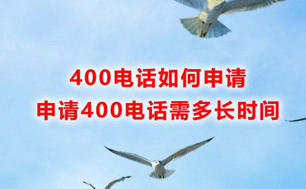 400電話如何申請